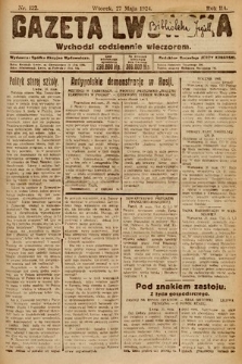 Gazeta Lwowska. 1924, nr 122