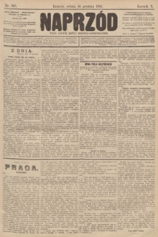 Naprzód : organ polskiej partyi socyalno-demokratycznej. 1901, nr 343
