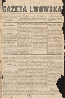 Gazeta Lwowska. 1908, nr 75