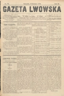 Gazeta Lwowska. 1908, nr 76