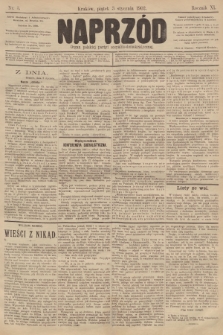 Naprzód : organ polskiej partyi socyalno-demokratycznej. 1902, nr 3 [nakład pierwszy skonfiskowany]