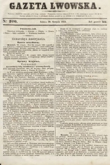 Gazeta Lwowska. 1851, nr 200