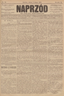 Naprzód : organ polskiej partyi socyalno-demokratycznej. 1902, nr 38