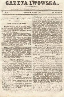 Gazeta Lwowska. 1851, nr 201