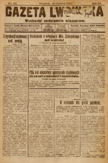 Gazeta Lwowska. 1924, nr 142