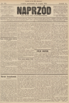 Naprzód : organ polskiej partyi socyalno-demokratycznej. 1902, nr 225