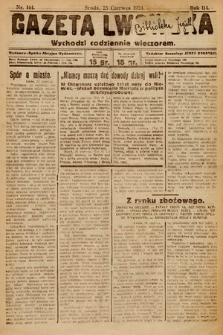 Gazeta Lwowska. 1924, nr 144