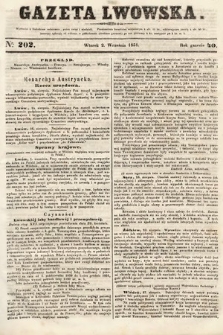 Gazeta Lwowska. 1851, nr 202