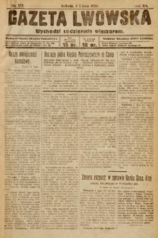 Gazeta Lwowska. 1924, nr 153