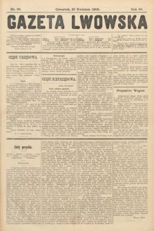 Gazeta Lwowska. 1908, nr 93