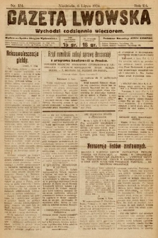 Gazeta Lwowska. 1924, nr 154