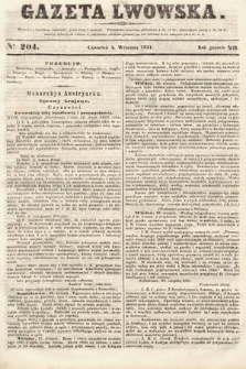 Gazeta Lwowska. 1851, nr 204