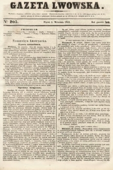 Gazeta Lwowska. 1851, nr 205