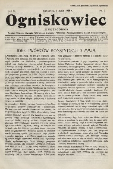 Ogniskowiec : dwutygodnik Komisji Śląskiej Zarządu Głównego Związku Polskiego Nauczycielstwa Szkół Powszechnych. 1928, nr 9