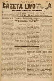 Gazeta Lwowska. 1924, nr 170