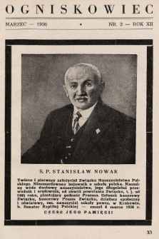 Ogniskowiec : organ Zw. Nauczycielstwa Polskiego : Okręg Śląski. 1936, nr 2