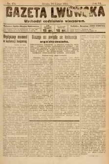 Gazeta Lwowska. 1924, nr 174
