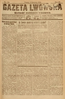 Gazeta Lwowska. 1924, nr 176