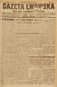 Gazeta Lwowska. 1924, nr 183