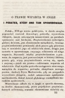 Roczniki Gospodarstwa Krajowego. R. 15, 1857, T. 30, nr [2]