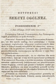 Roczniki Gospodarstwa Krajowego. R. 17, 1859, T. 35, poszyt 2