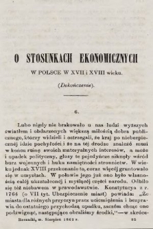 Roczniki Gospodarstwa Krajowego. R. 21, 1862, T. 48, poszyt [2]