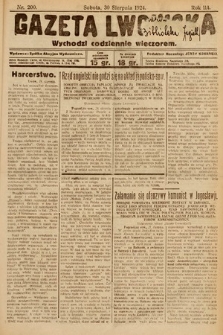 Gazeta Lwowska. 1924, nr 200