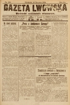 Gazeta Lwowska. 1924, nr 201