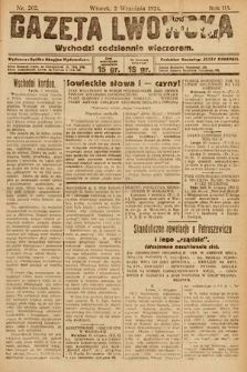 Gazeta Lwowska. 1924, nr 202