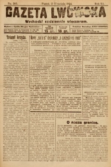Gazeta Lwowska. 1924, nr 205