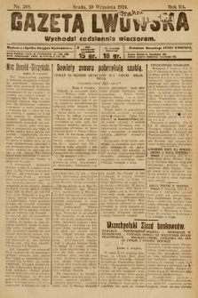 Gazeta Lwowska. 1924, nr 208