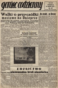 Goniec Codzienny. 1941, nr 27