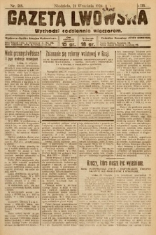 Gazeta Lwowska. 1924, nr 218