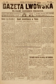 Gazeta Lwowska. 1924, nr 223