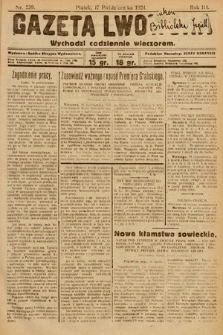 Gazeta Lwowska. 1924, nr 239