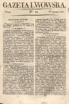 Gazeta Lwowska. 1836, nr 11