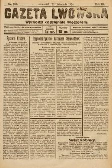 Gazeta Lwowska. 1924, nr 267