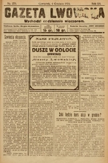 Gazeta Lwowska. 1924, nr 279