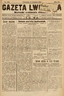 Gazeta Lwowska. 1924, nr 284