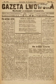 Gazeta Lwowska. 1924, nr 296