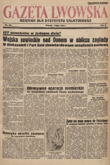 Gazeta Lwowska : dziennik dla Dystryktu Galicyjskiego. 1942, nr 156