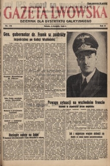 Gazeta Lwowska : dziennik dla Dystryktu Galicyjskiego. 1942, nr 178