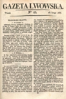 Gazeta Lwowska. 1836, nr 23