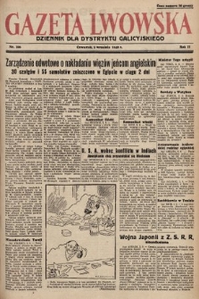 Gazeta Lwowska : dziennik dla Dystryktu Galicyjskiego. 1942, nr 206