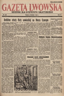 Gazeta Lwowska : dziennik dla Dystryktu Galicyjskiego. 1942, nr 207
