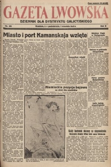 Gazeta Lwowska : dziennik dla Dystryktu Galicyjskiego. 1942, nr 209