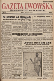 Gazeta Lwowska : dziennik dla Dystryktu Galicyjskiego. 1942, nr 214