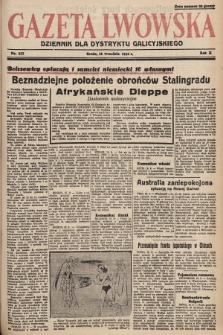 Gazeta Lwowska : dziennik dla Dystryktu Galicyjskiego. 1942, nr 217