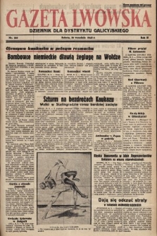 Gazeta Lwowska : dziennik dla Dystryktu Galicyjskiego. 1942, nr 226