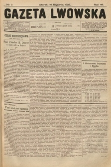 Gazeta Lwowska. 1928, nr 7